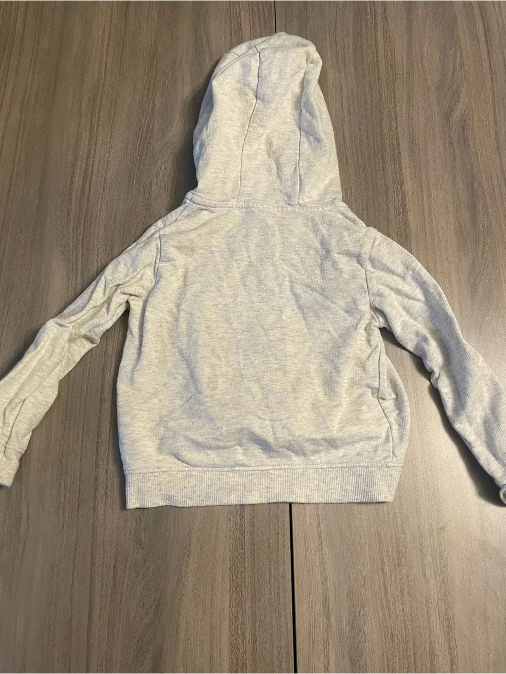 Carter's Ruffle Gray Zip-Up Hoodie – Size 24M